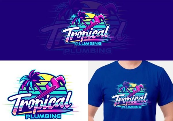 Plumbing Logo Design at logodesignservices.net